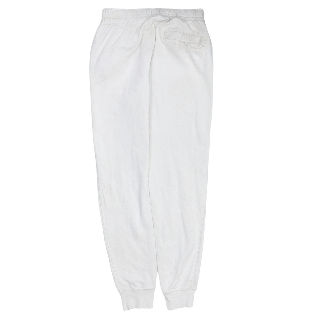 Nike Men's White XS Jogger Sweatpants with Red Logo