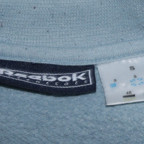 Reebok Mens Blue Crew Neck Pullover Sweatshirt Size S