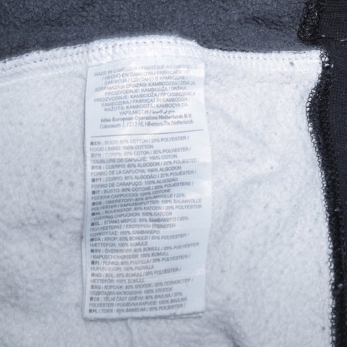 Nike Men's Grey 1/2 Zip Hoodie Size M Fleece Pullover Sweatshirt