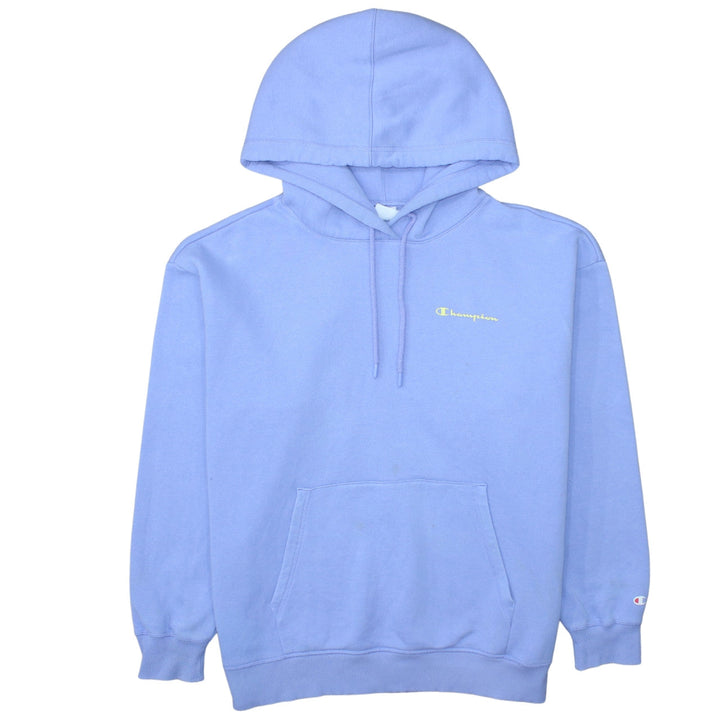 Champion Womens Lilac Pullover Hoodie 2XL Cotton Blend Casual
