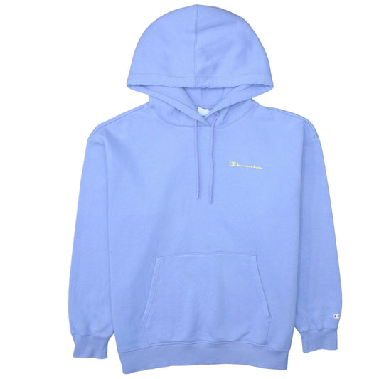 Champion Womens Lilac Pullover Hoodie 2XL Cotton Blend Casual