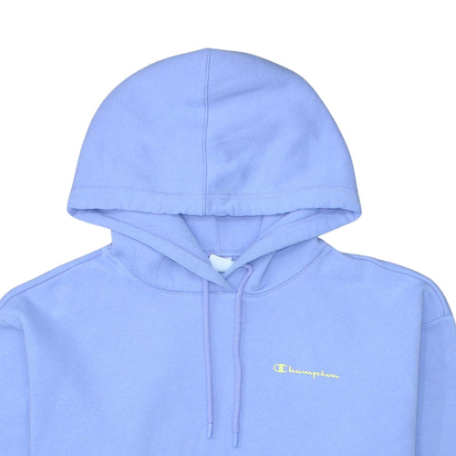 Champion Womens Lilac Pullover Hoodie 2XL Cotton Blend Casual