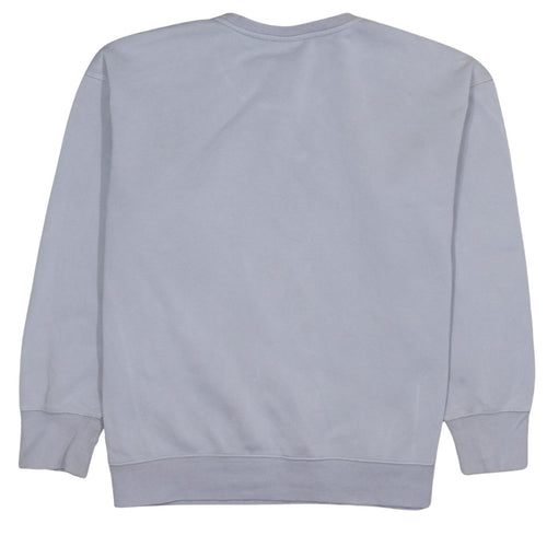 Nike Girls Grey XL Pullover Fleece Sweatshirt Sports Logo Crew Neck
