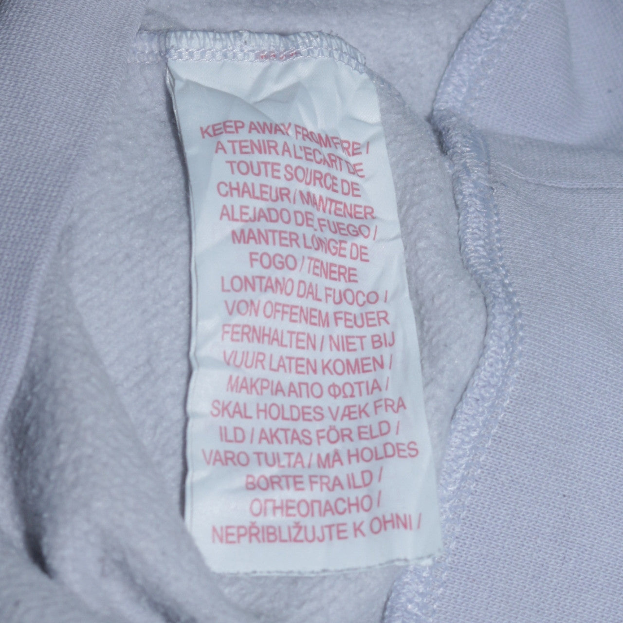 Nike Girls Grey XL Pullover Fleece Sweatshirt Sports Logo Crew Neck