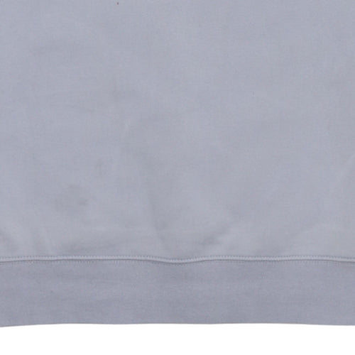 Nike Girls Grey XL Pullover Fleece Sweatshirt Sports Logo Crew Neck