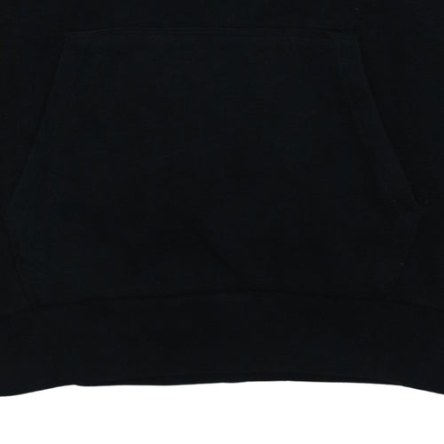 Ellesse Womens Black Pullover Hoodie Size L Cotton Blend