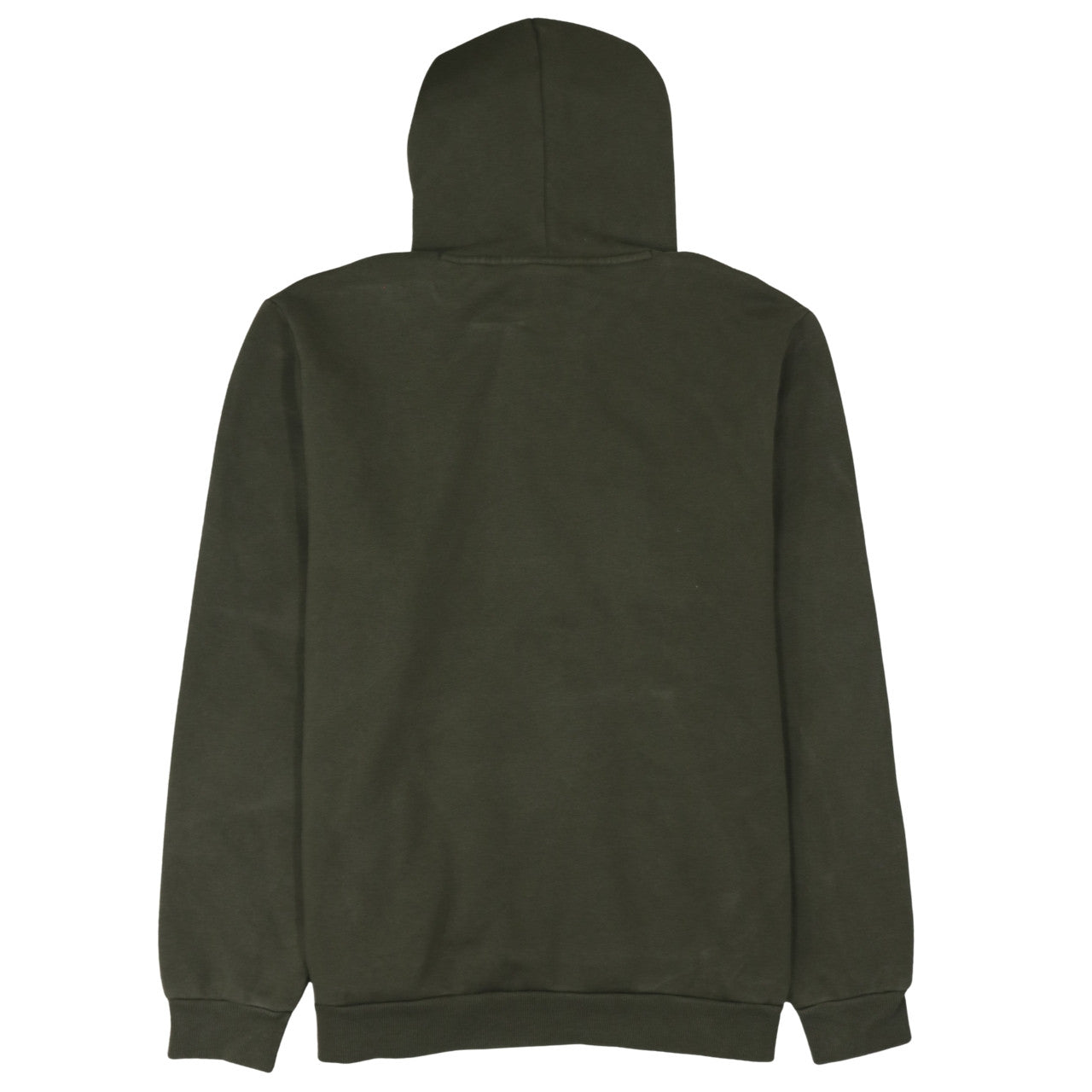 Puma Men's Green Pullover Hoodie XL Regular Fit Fleece Sweatshirt