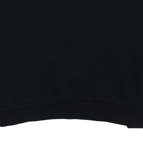 Puma Men's Black Regular Fit Crew Neck Pullover Sweatshirt M