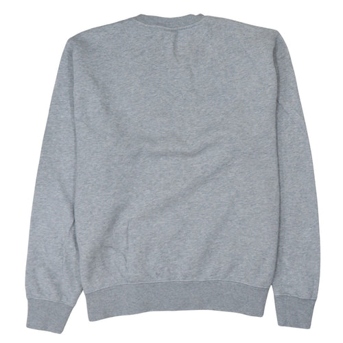 Nike Men's Grey Crew Neck Sweatshirt M Regular Fit Pullover