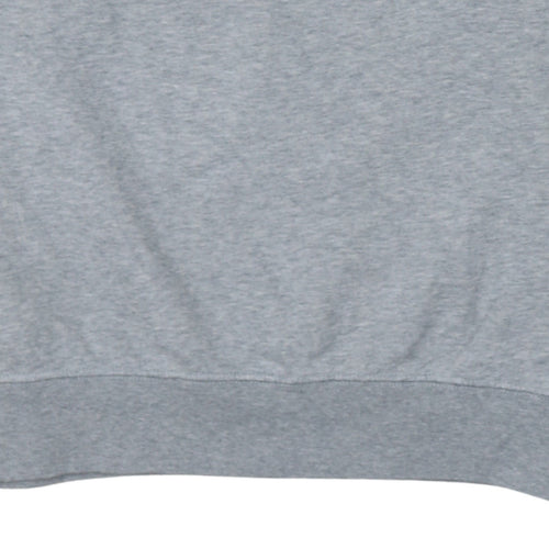 Nike Men's Grey Crew Neck Sweatshirt M Regular Fit Pullover