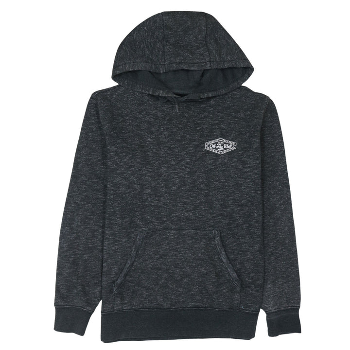 Vans Mens Grey Pullover Hoodie XS Off The Wall Logo Skate Streetwear