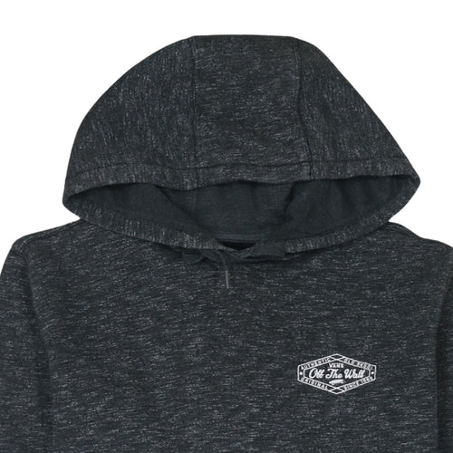 Vans Mens Grey Pullover Hoodie XS Off The Wall Logo Skate Streetwear