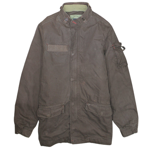GAP Men's Brown Military Style Cotton Jacket M