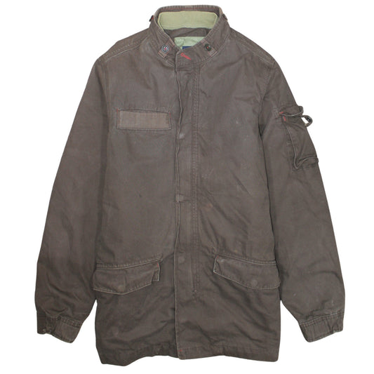 GAP Men's Brown Military Style Cotton Jacket M