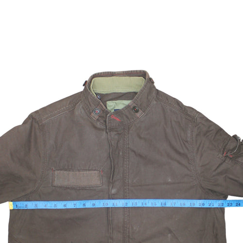 GAP Men's Brown Military Style Cotton Jacket M