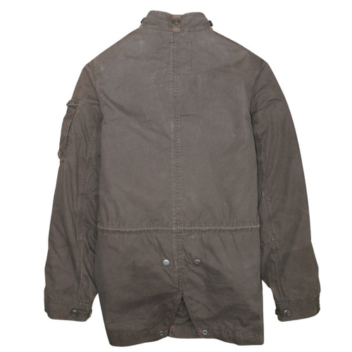 GAP Men's Brown Military Style Cotton Jacket M
