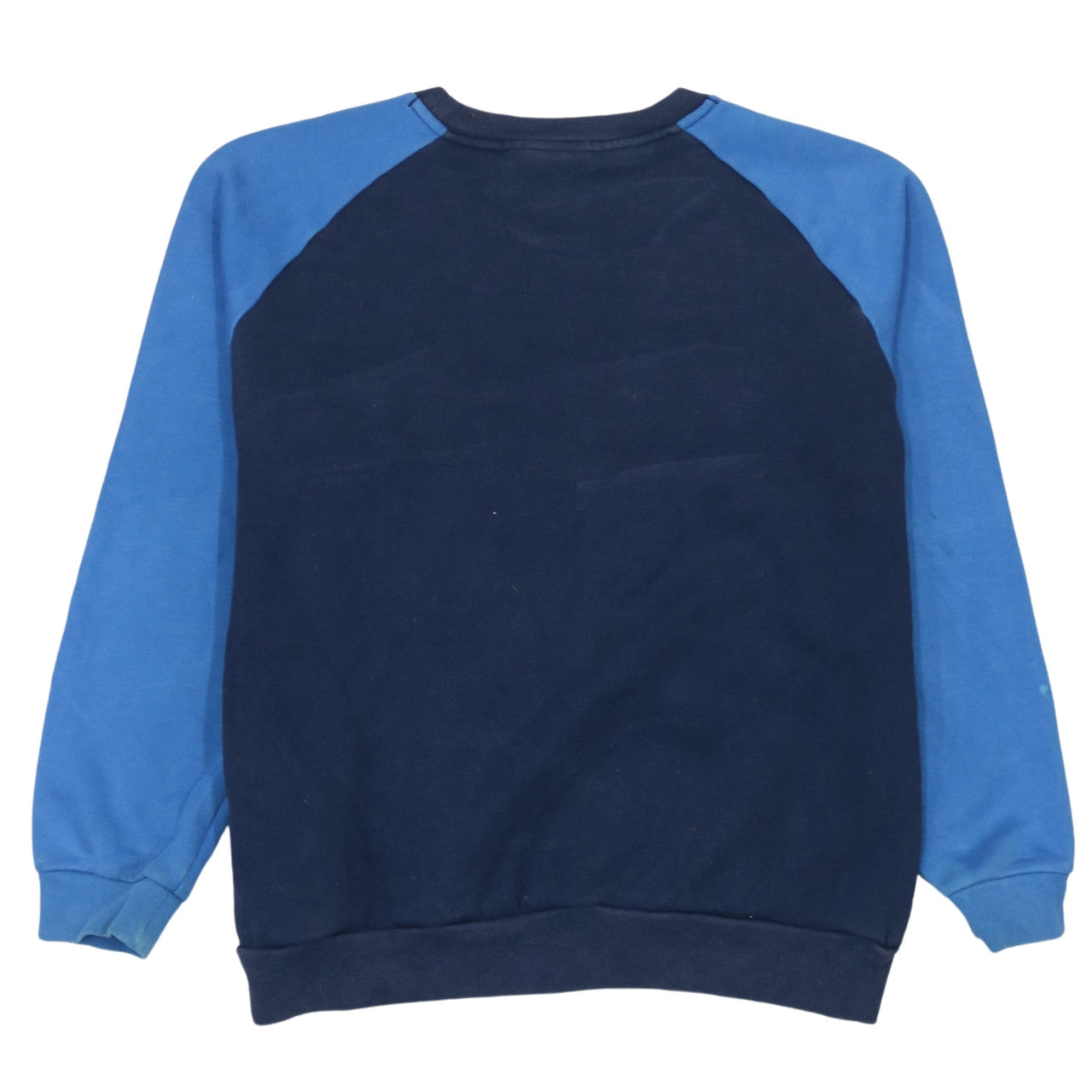 Adidas Boys Blue Crew Neck Pullover Sweatshirt 13-14 Years Logo Print