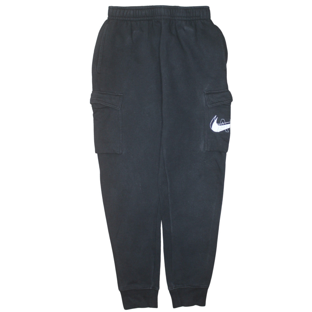 Nike Men's Black Cargo Jogger Trousers Size S Regular Fit