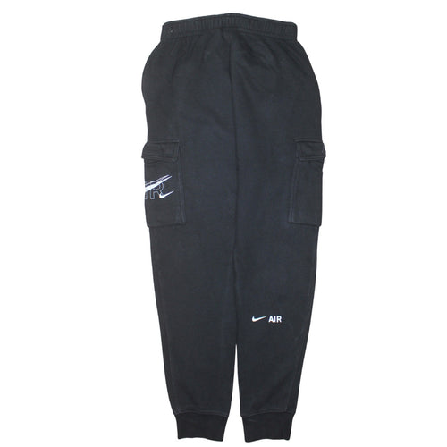 Nike Men's Black Cargo Jogger Trousers Size S Regular Fit
