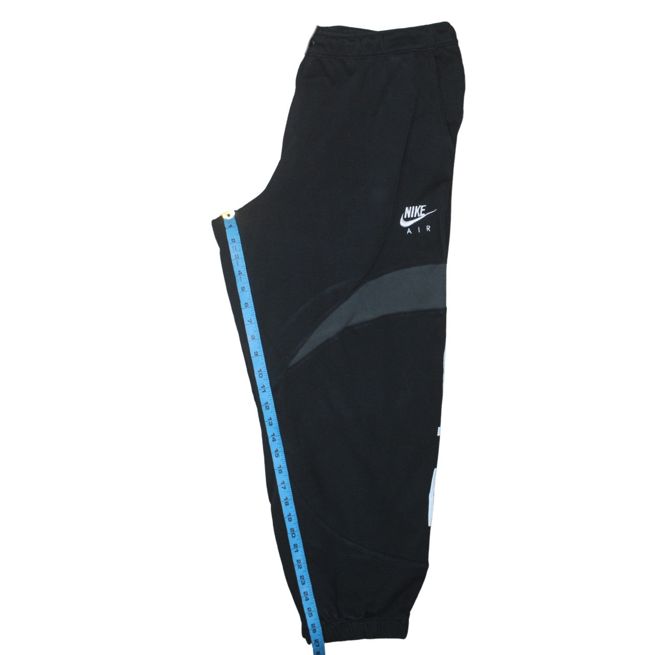 Nike Air Men's Black XL Jogger Sweatpants Elastic Waist Tapered Fit