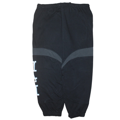 Nike Air Men's Black XL Jogger Sweatpants Elastic Waist Tapered Fit
