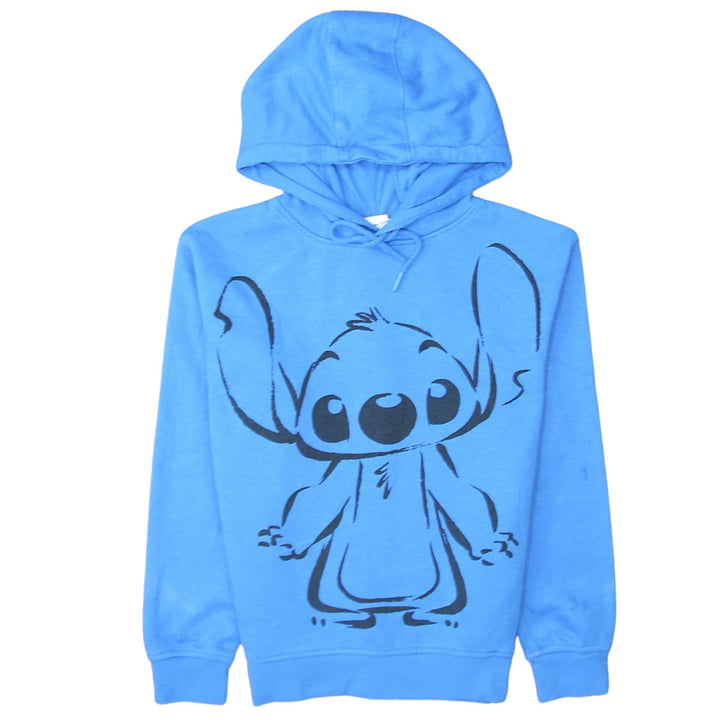 Disney Women's Blue Stitch Pullover Hoodie XS