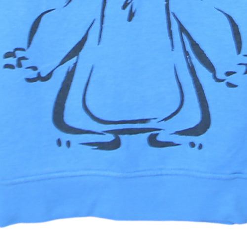 Disney Women's Blue Stitch Pullover Hoodie XS