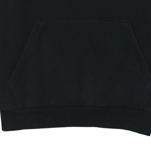 Puma Men Black Pullover Graphic Hoodie Medium