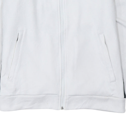 Jako Men's White SSV Bergisch Born Full Zip Hoodie Size S