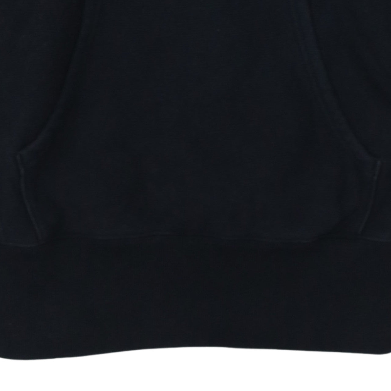 Champion Men's Black Medium Pullover Hoodie Embroidered Logo