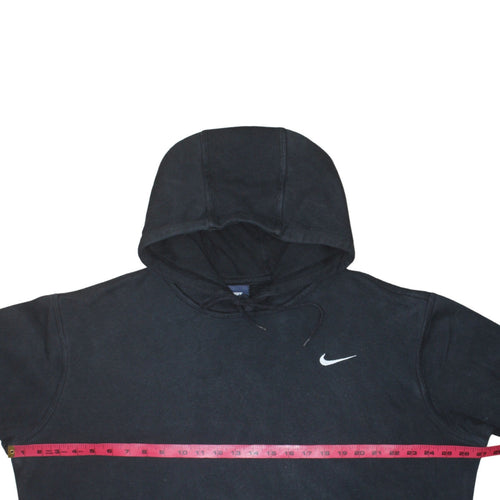 Nike Men's Black Pullover Hoodie Cotton Blend Size L