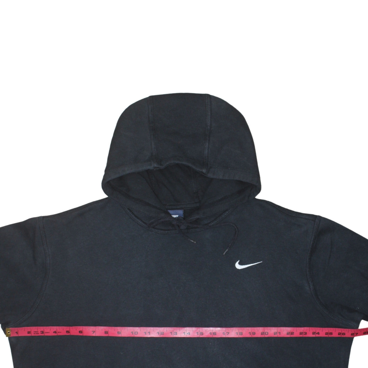 Nike Men's Black Pullover Hoodie Cotton Blend Size L