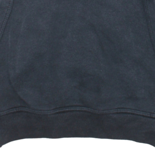 Nike Men's Black Pullover Hoodie Cotton Blend Size L