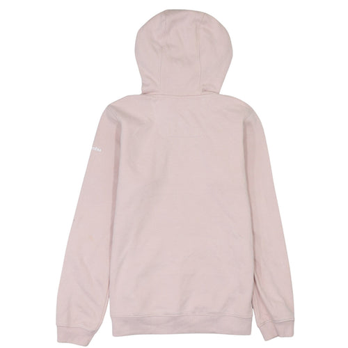 Columbia Womens Pink Pullover Hoodie Small Casual Logo Sweatshirt
