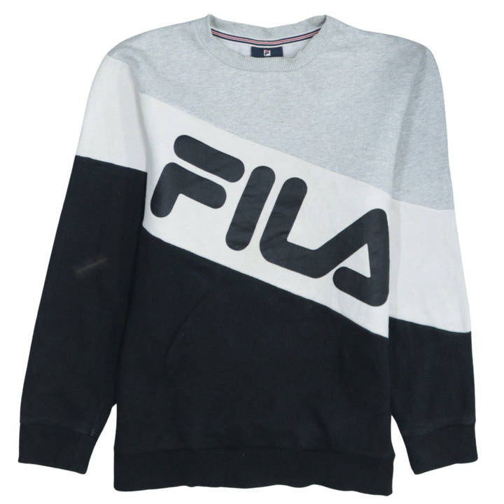 Fila Men's Multicoloured XS Pullover Crew Neck Sweatshirt