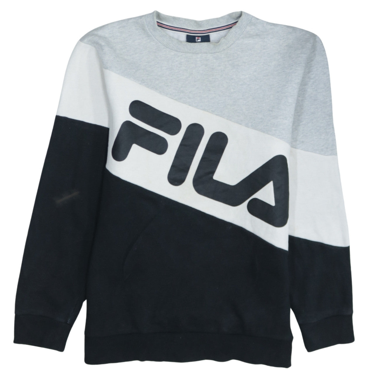 Fila Men's Multicoloured XS Pullover Crew Neck Sweatshirt