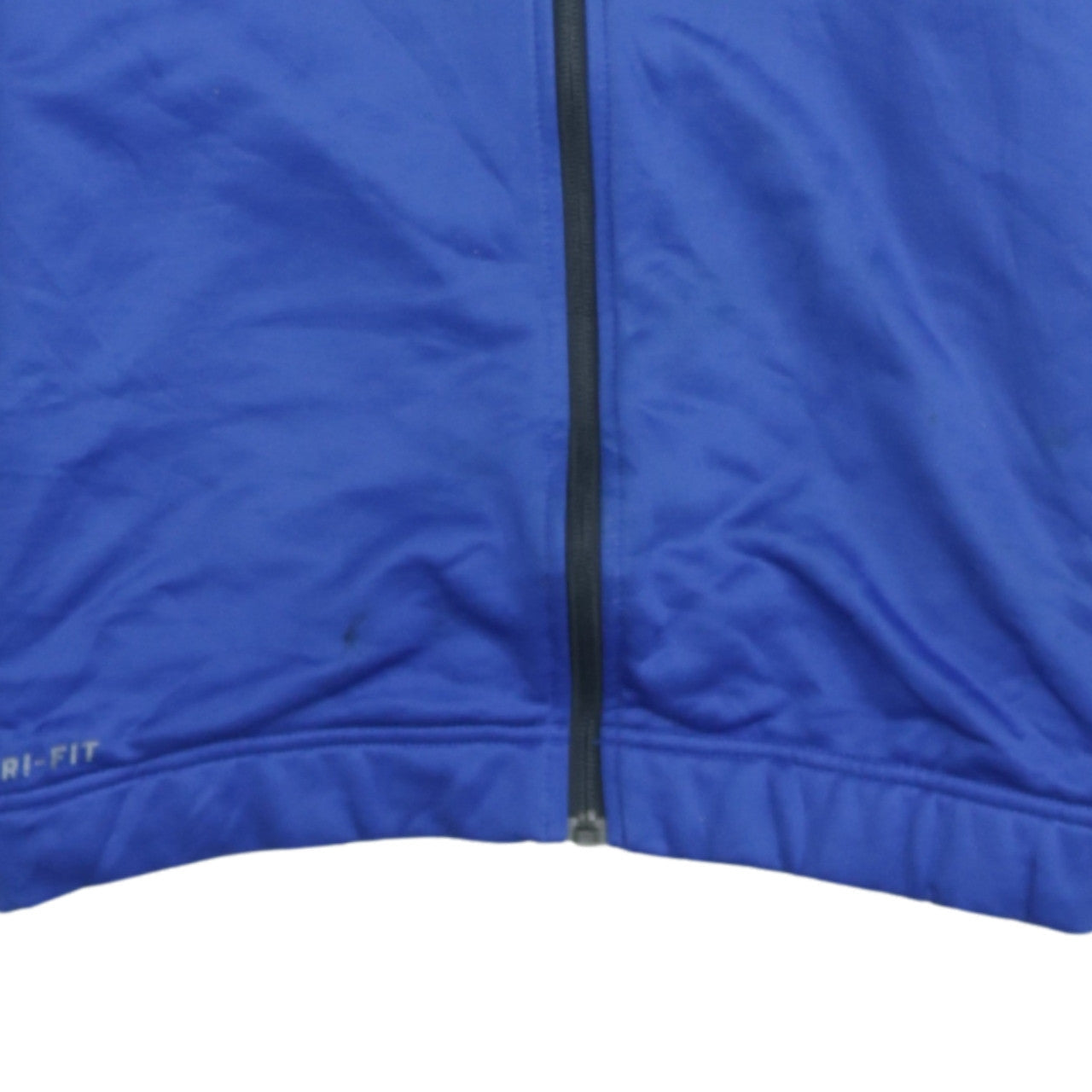 Nike Men's Blue Full Zip Dri-Fit Basketball Sweatshirt Size S