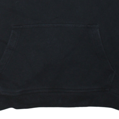 Nike Teens Black Pullover Hoodie XL Classic Fleece Logo Sweatshirt