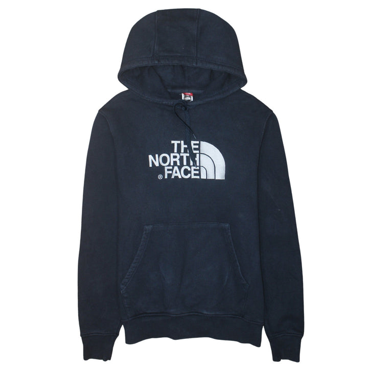 The North Face Men's Blue Pullover Hoodie M Logo Outdoor Sweatshirt