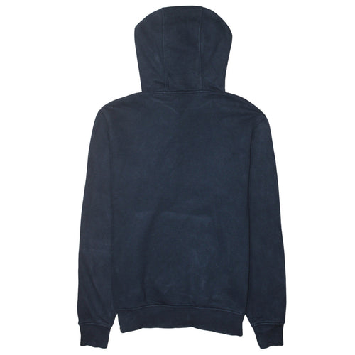 The North Face Men's Blue Pullover Hoodie M Logo Outdoor Sweatshirt