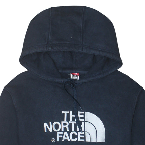 The North Face Men's Blue Pullover Hoodie M Logo Outdoor Sweatshirt