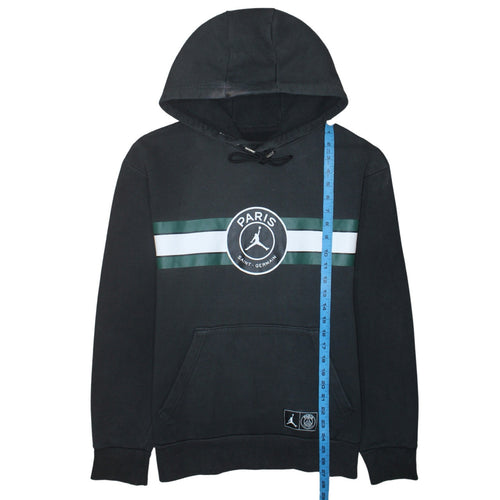 Jordan Paris Saint-Germain Black Men's Pullover Hoodie Medium