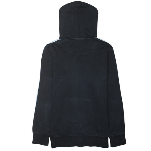 Adidas Men's Black Pullover Hoodie M Regular Fit Sports Fleece