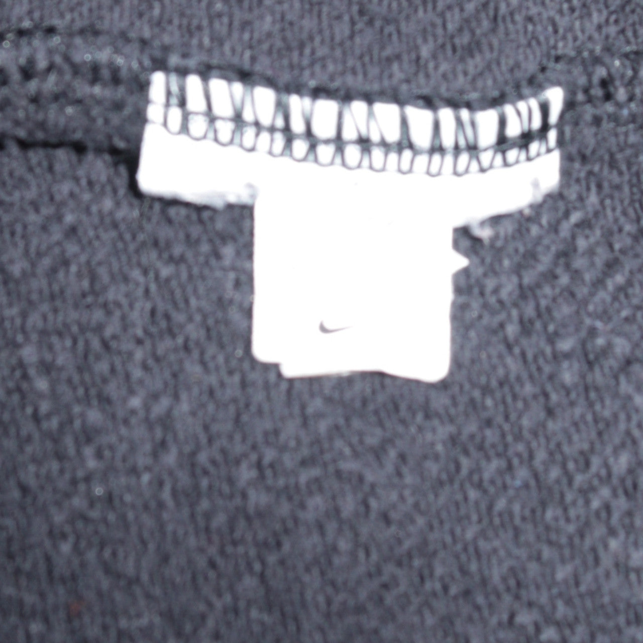Nike Womens Black XS Pullover Sweatshirt with Allover Logo Print