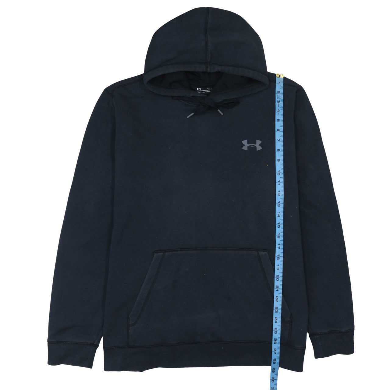 Under Armour Men's Black Pullover Hoodie 2XL ColdGear Fleece