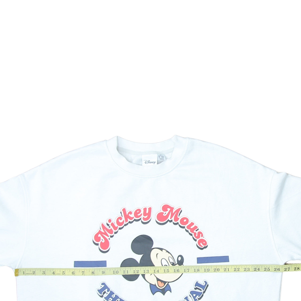 Disney Primark Womens White Mickey Mouse XL Sweatshirt Pullover