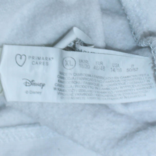 Disney Primark Womens White Mickey Mouse XL Sweatshirt Pullover