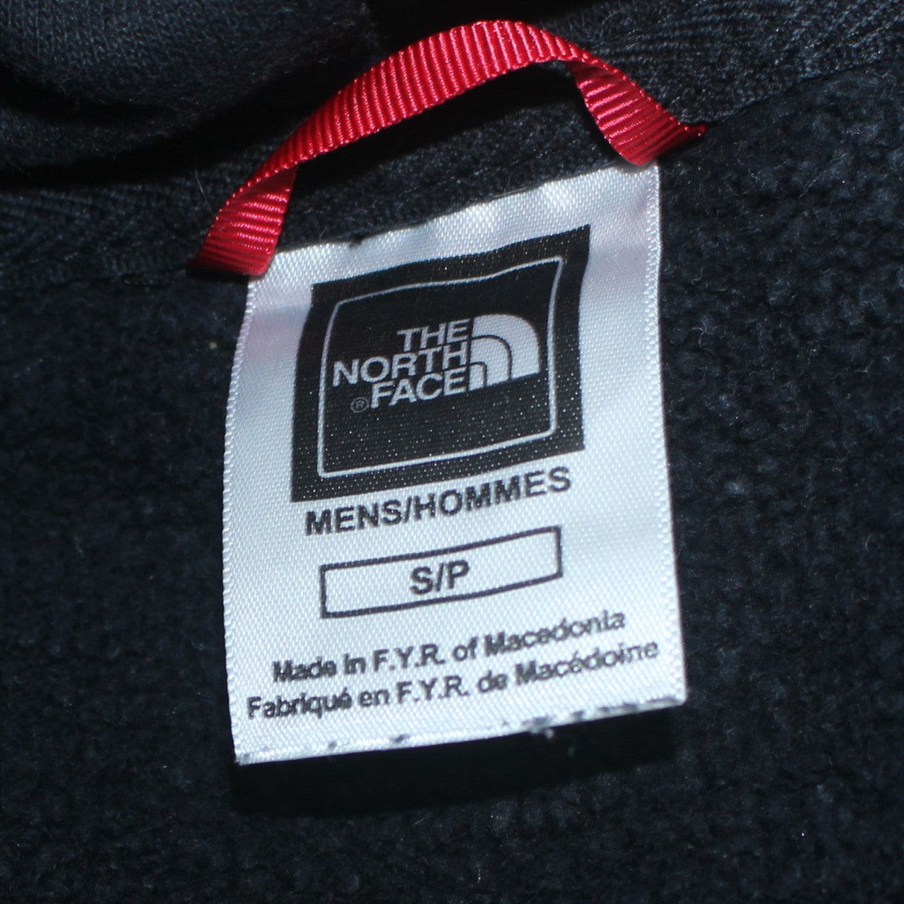 The North Face Men's Black Small Pullover Hoodie Cotton Fleece