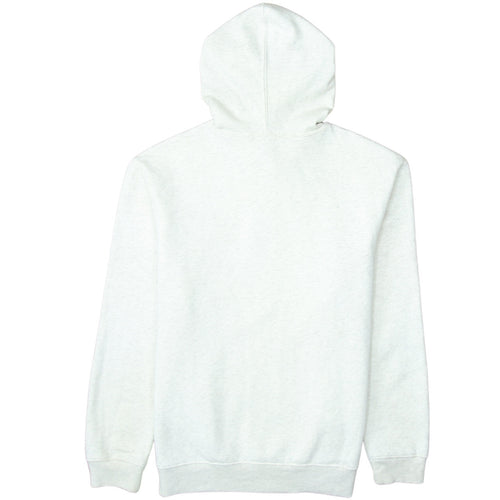 GAP Women Beige Hooded Pullover Sweatshirt Medium Cotton Fleece