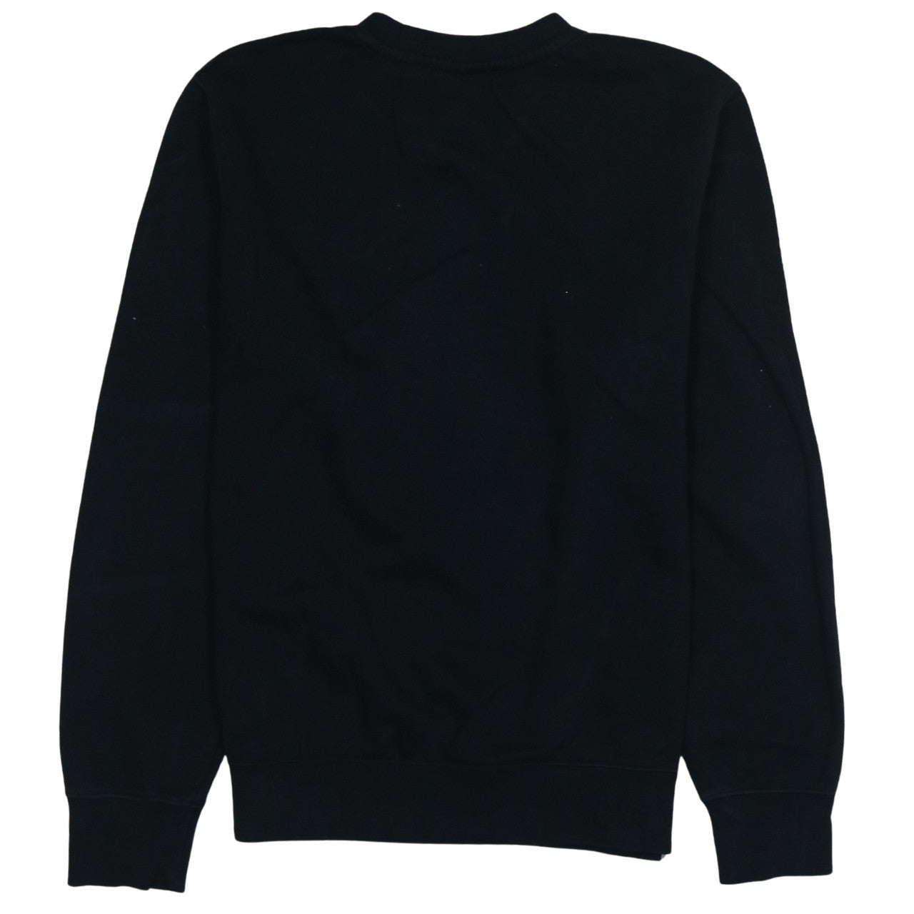 Nike Men's Black Small Crew Neck Pullover Fleece Sweatshirt